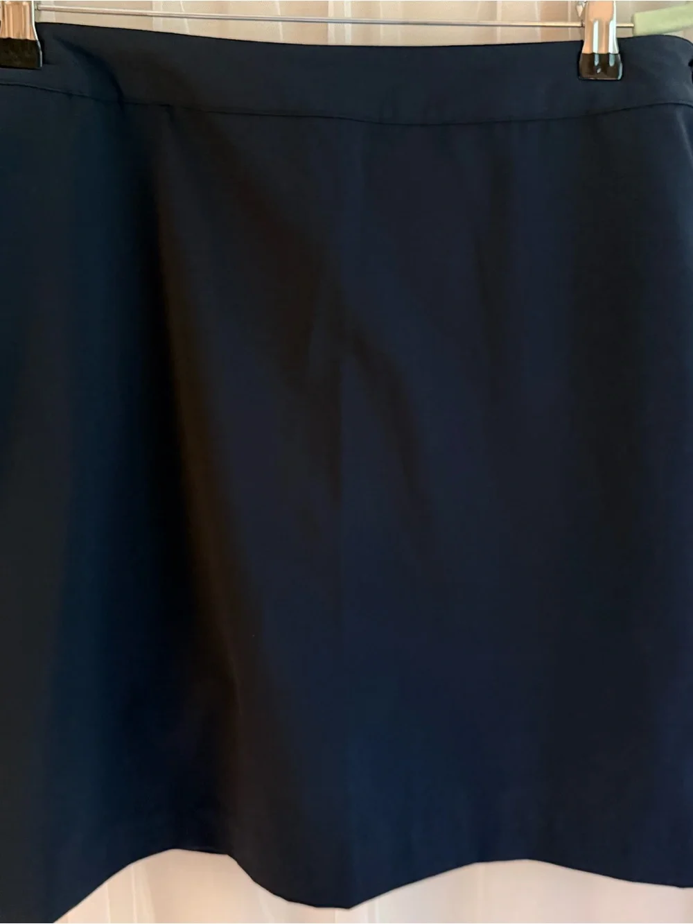 E&P Pro Women’s Navy Golf Skort country club chic. Preppy collegiate